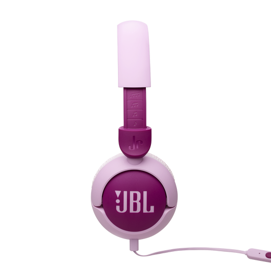 JBL Junior 320 - Purple - Wired on-ear kids headphones - Left image number null